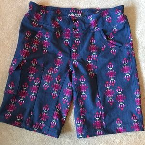 Shredly biking shorts!